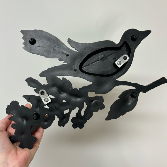 Pair Of Mcm Coppercraft Guild Birds On Dogwood Branch - Picture 6 of 14